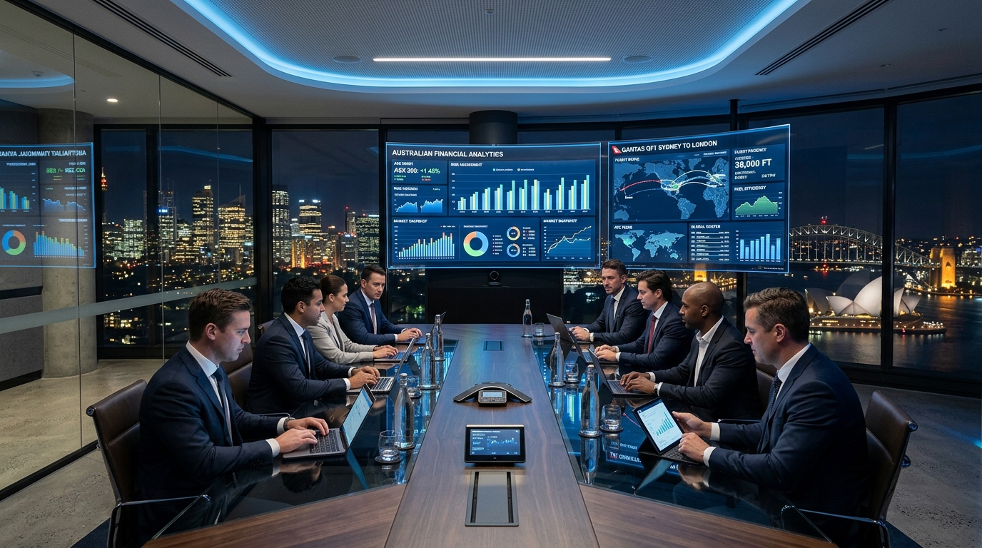 Australian Financial and Flight Strategy Executive Analytics